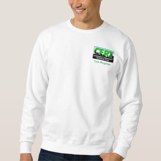 Sweatshirt Sweatshirt-personnaliser de CERT (Devant)