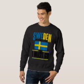 Sweatshirt Sweden Swedish Sweden Flag Sweden Is Calling  1 (Devant entier)