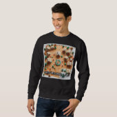 Sweatshirt Sweet Holiday Lane (2) Gingerbread Village (Devant entier)
