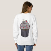 Sweatshirt Sweet Proposition Cupcake (Dos entier)