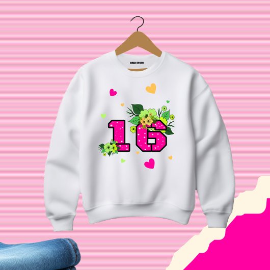 Sweatshirt Sweet sixteen