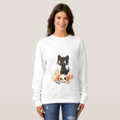 Sweatshirt Sweetshirt basique blanc (Devant entier)