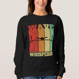Sweatshirt Swimmer Swimming Wave Whisperer
