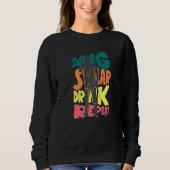 Sweatshirt Swing Swear Drink Repeat Golf Enthusiast Golf Play (Devant)