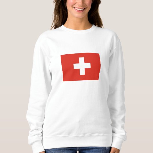 Sweatshirt Switzerland Flag (Devant)
