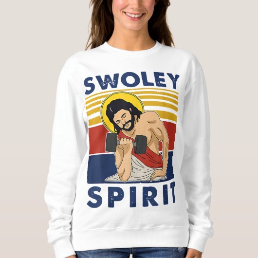 Sweatshirt Swoley Spirit POIDS ÉCLAIRANT Jésus Swoley Spirit (Devant)