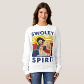 Sweatshirt Swoley Spirit POIDS ÉCLAIRANT Jésus Swoley Spirit (Devant entier)