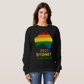 Sweatshirt Sydney Australia Gay and Lesbian Pride (Devant entier)
