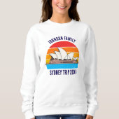Sweatshirt Sydney Australia Opera House Customized (Devant)