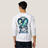 Sweatshirt SYMBOLE Astrologique| Fête de Noël (Dos entier)