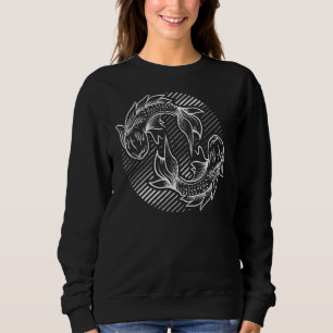 Sweatshirt Symbole astrologique zodiaque Pisces Libra 17