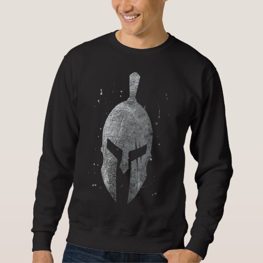 Sweatshirt Symbole casque spartiate Sparta Gladiator Salle de (Devant)
