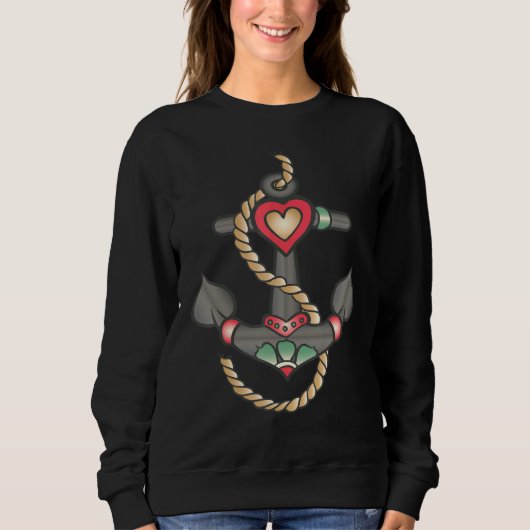 Sweatshirt Symbole d'Ancre d'expédition (Devant)