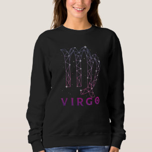 Sweatshirt Symbole d'astrologie Virgo Zodiac Horoscope