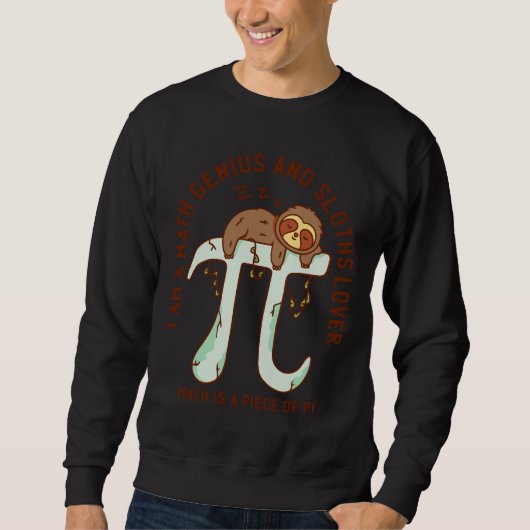 Sweatshirt Symbole de 14 Pi Math Sci (Devant)