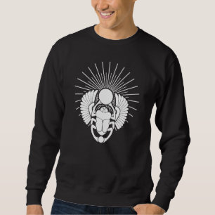 Sweatshirt Symbole de Dieu du Scarab à ailes égyptiennes