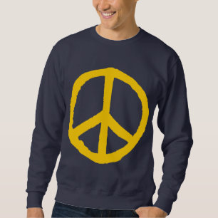 Sweatshirt Symbole de paix approximatif - ambre sur