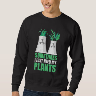 Sweatshirt Symbole de rayonnement nucléaire Ingénieur nucléai