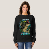 Sweatshirt Symbole démoniaque Pastel Goth Devil Fish Eyes (Devant entier)