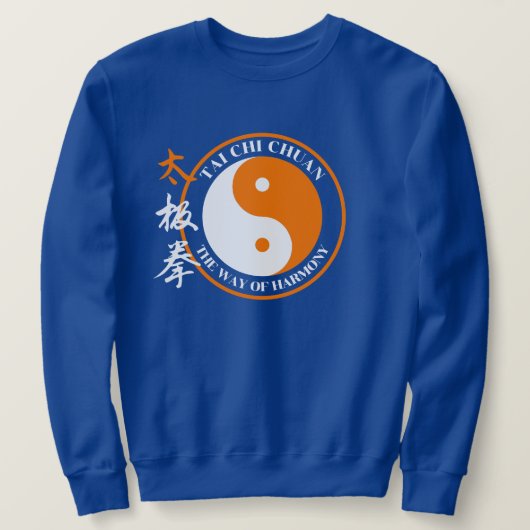 Sweatshirt Symbole du Tai Chi Chuan (Design devant)