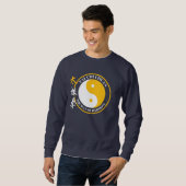 Sweatshirt Symbole du Tai Chi Chuan (Devant entier)