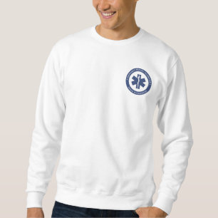 Sweatshirt Symbole EMT personnalisé Technicien Médicale d'urg