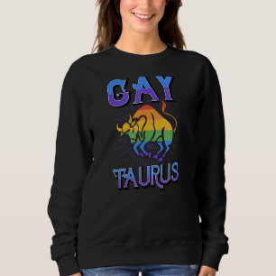 Sweatshirt Symbole Gay Taurus Zodiac Horoscope Anniversaire C