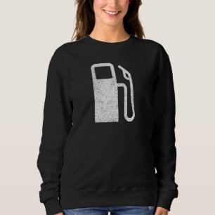 Sweatshirt Symbole pompe à gaz Symbole à faible carburant Das