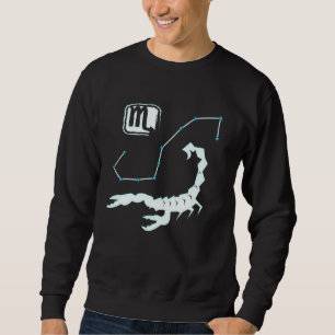 Sweatshirt Symbole Scorpio Zodiac Star Constellation Horoscop