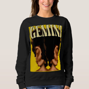 Sweatshirt SYMBOLE Soleil Zodiaque Gemini Astrologie Horoscop