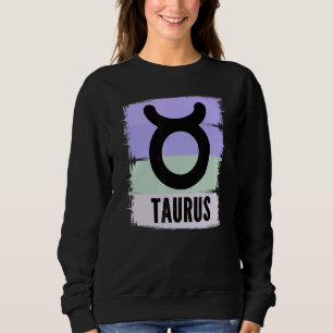 Sweatshirt Symbole Taurus Queen Zodiac Taurus Queen Princess
