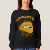 Sweatshirt SYMBOLE Zodiaque Aquarius (Devant)