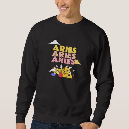 Sweatshirt SYMBOLE Zodiaque Aries (Devant)