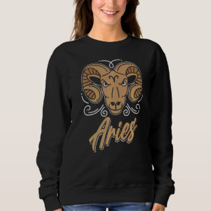 Sweatshirt SYMBOLE Zodiaque Aries Faits Ram Horoscope Astrolo