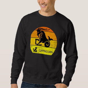 Sweatshirt SYMBOLE Zodiaque Capricorne Femmes qui aiment l'ho