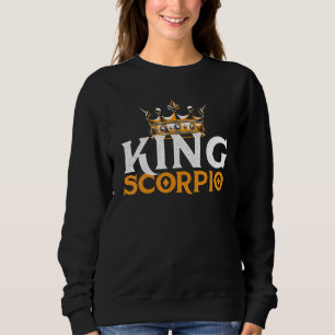 Sweatshirt SYMBOLE Zodiaque D'Horoscope Scorpienne Roi