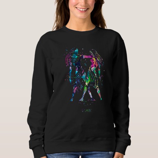 Sweatshirt SYMBOLE Zodiaque Gemini (Devant)