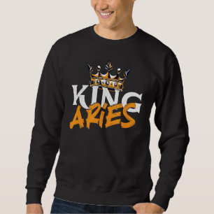 Sweatshirt SYMBOLE Zodiaque King Aries Astrologie Astroscope
