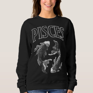 Sweatshirt SYMBOLE Zodiaque Pisces Astrologie Horoscope