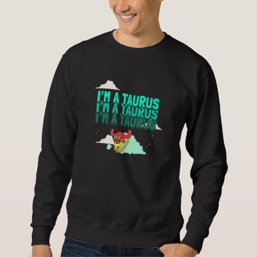 Sweatshirt SYMBOLE Zodiaque Taurus (Devant)