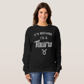 Sweatshirt SYMBOLE Zodiaque Taurus (Devant entier)