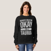 Sweatshirt SYMBOLE Zodiaque Taurus (Devant entier)