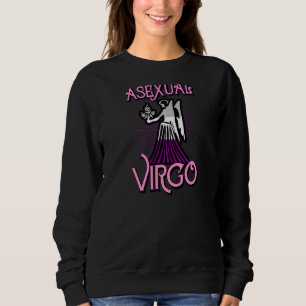 Sweatshirt Symbole Zodiaque Virgo Asexuel Anniversaire Horosc