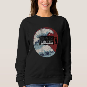 Sweatshirt Synthétiseur vintage japonais Synthétiseur rétro C