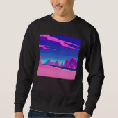 Sweatshirt Synthwave outrun retrowave futuresynth sci fi  20 (Devant)