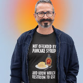 SWEATSHIRT SYRUP PANCAKE & RESTROOM MENUS CONSERVATEURS CHEMI