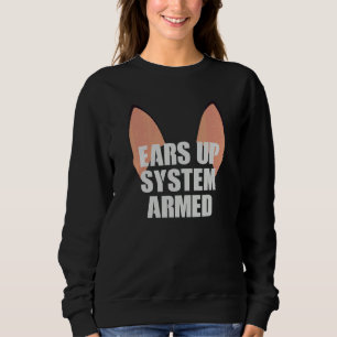 Sweatshirt Système Ears Up Armé Berger Allemand Gsd