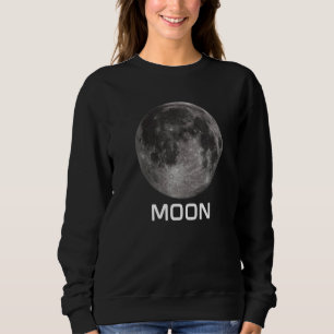 Sweatshirt Système solaire Espace extra-atmosphérique Lune te