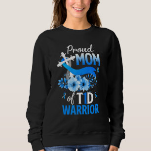 Sweatshirt T1d Maman Type 1 Sensibilisation au diabète Insult