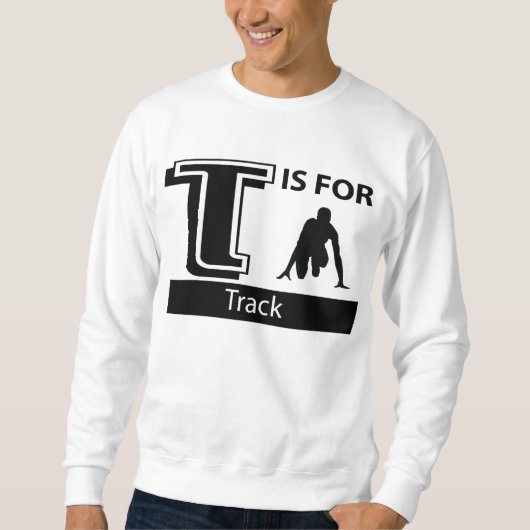 Sweatshirt T est pour la voie (Devant)